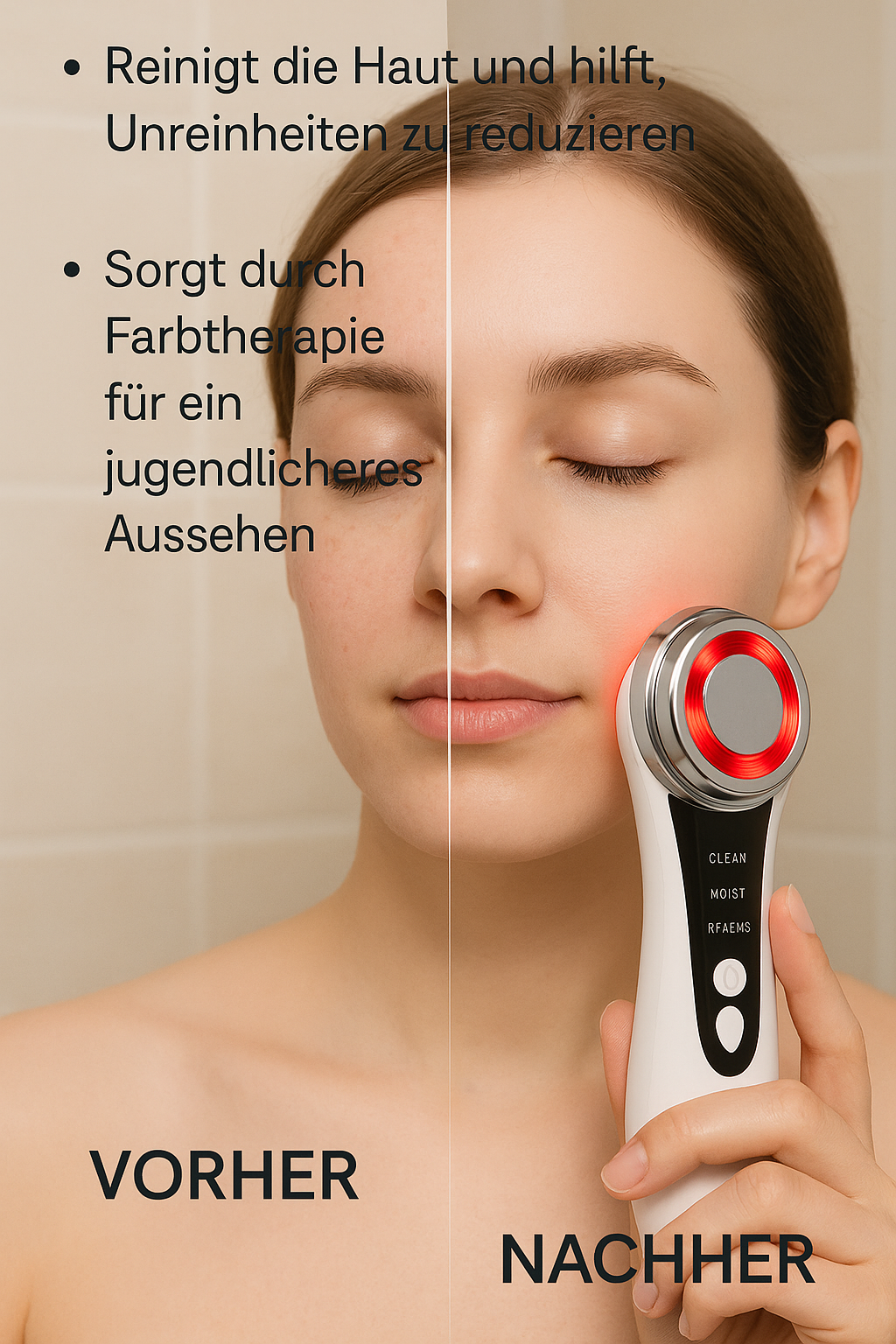 Schönheits-Gesichtswaschinstrument